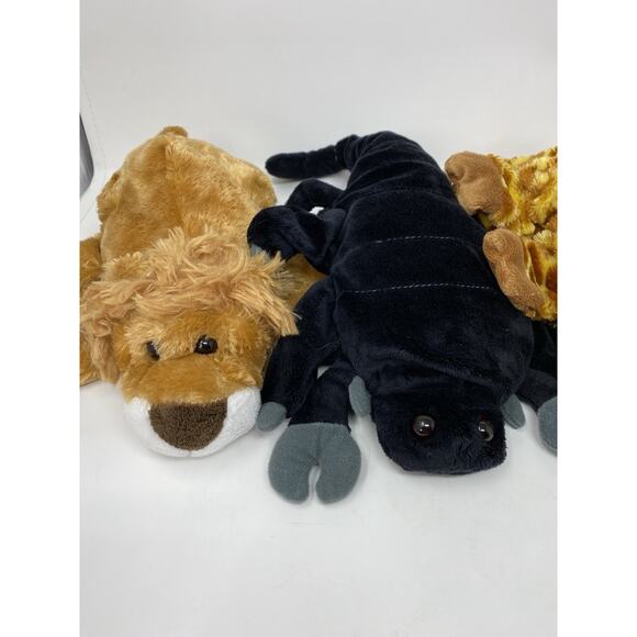 Caltoy Hand Puppets Lot of 5 Giraffe Camel Spider Lion Scorpion Plush Preschool - Picture 2 of 12